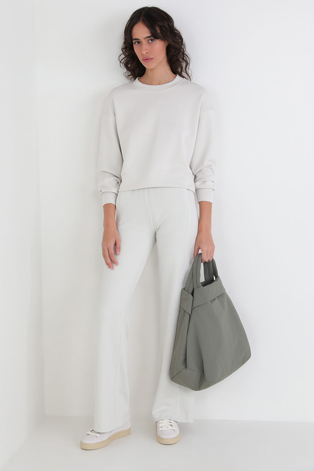 Perfectly Oversized Cropped Crew